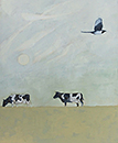 Cattle and Magpie